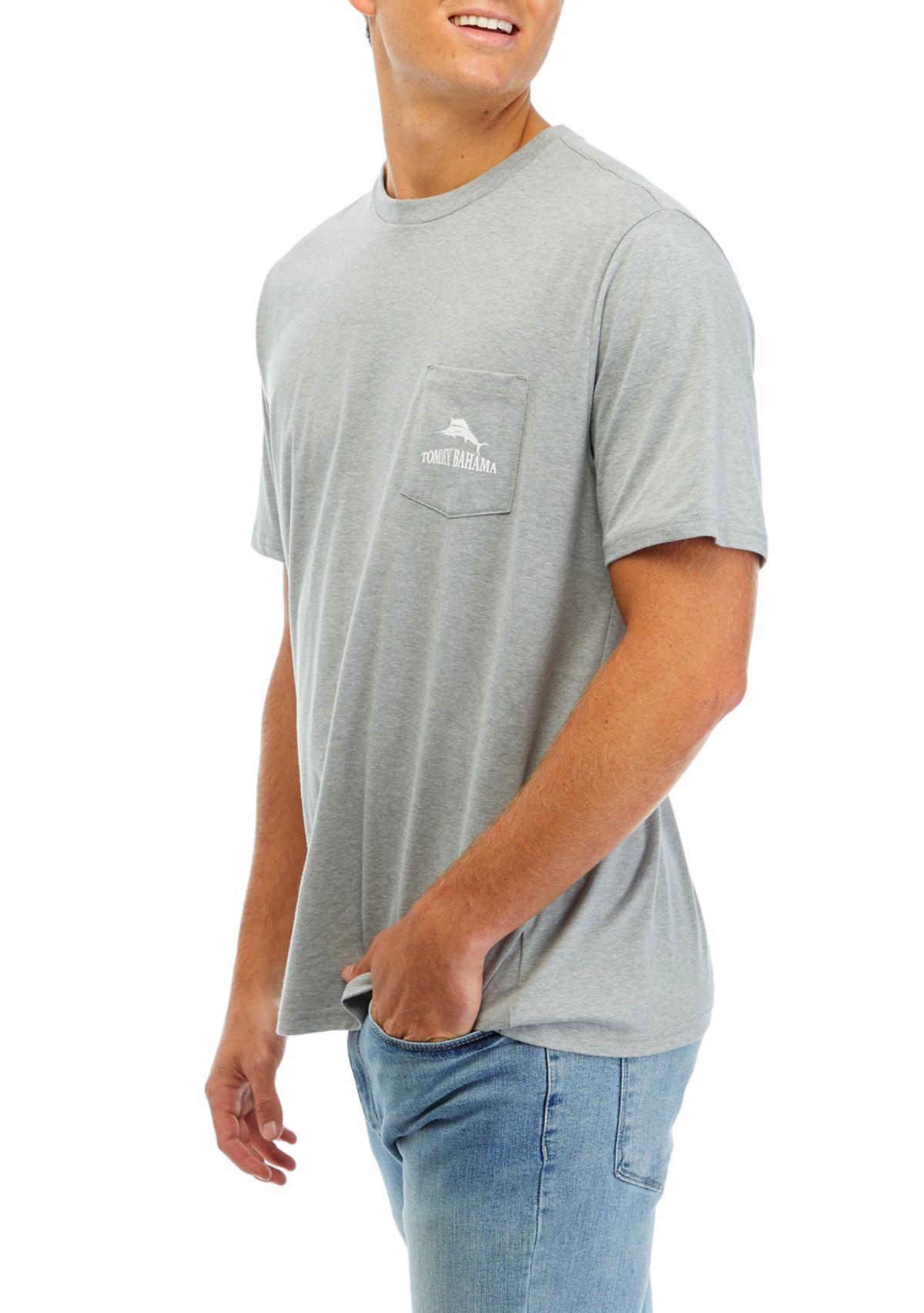 Mens No Contact Delivery Pocket Graphic T-Shirt