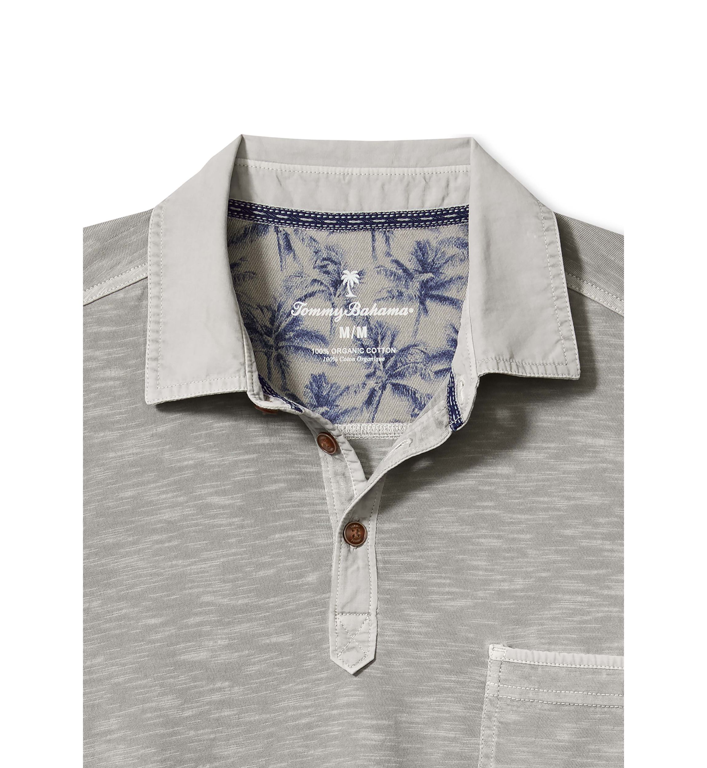 Mens Condesa Canyon Slub Knit Polo Shirt