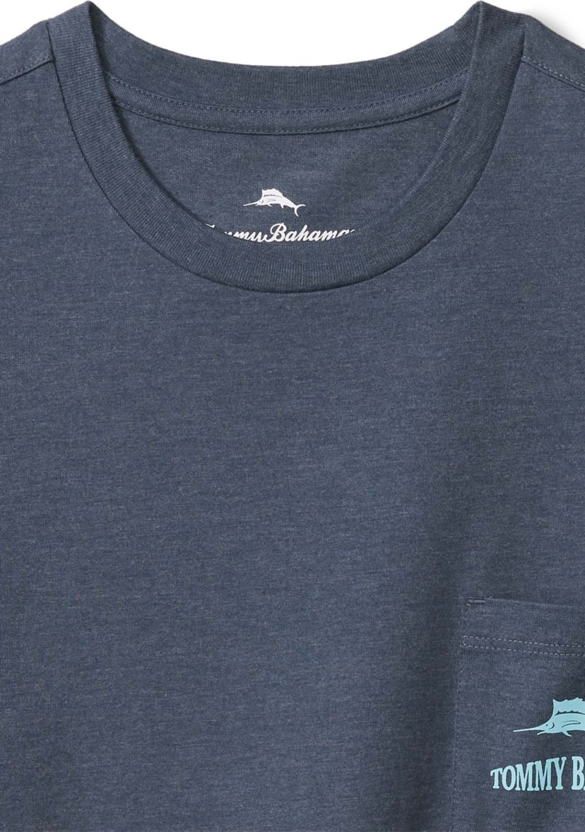 Mens Short Sleeve Rumming Back Dog Graphic T-Shirt
