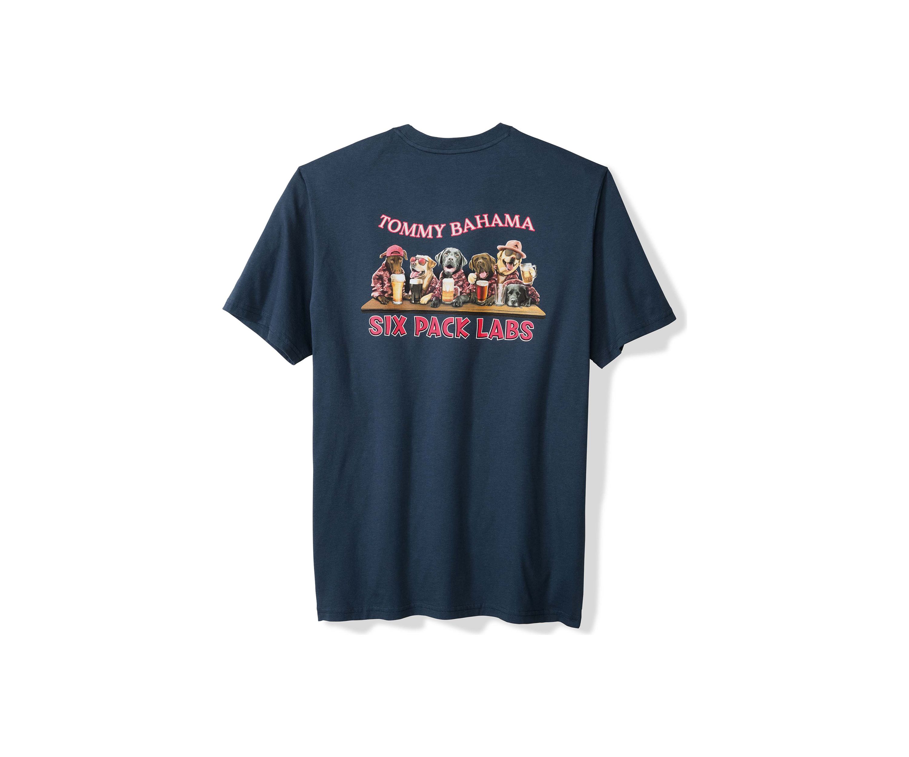 Mens Short Sleeve Six Pack Labs Graphic T-Shirt