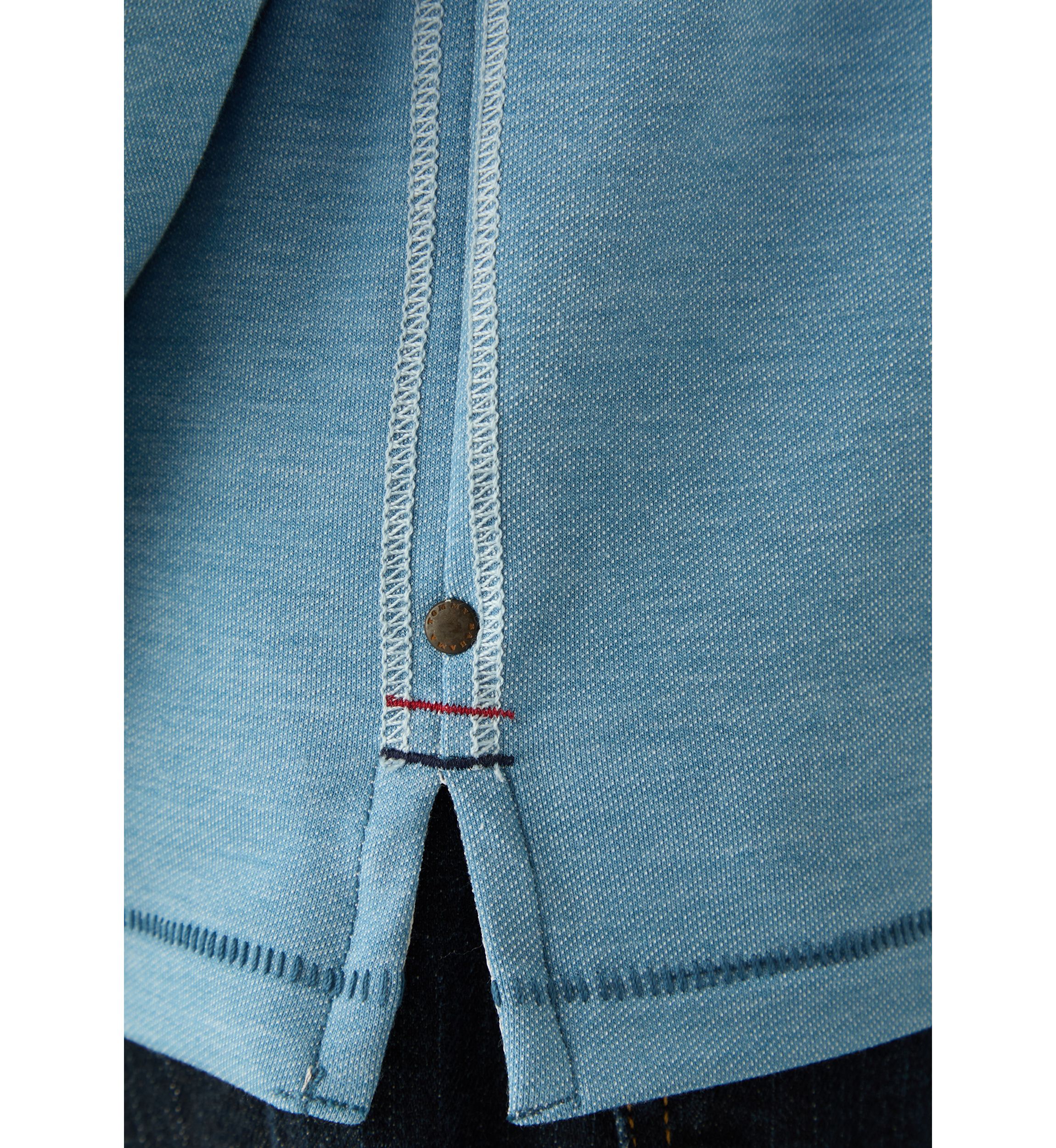 Mens Long Sleeve Solid Coasta Vera Polo Shirt