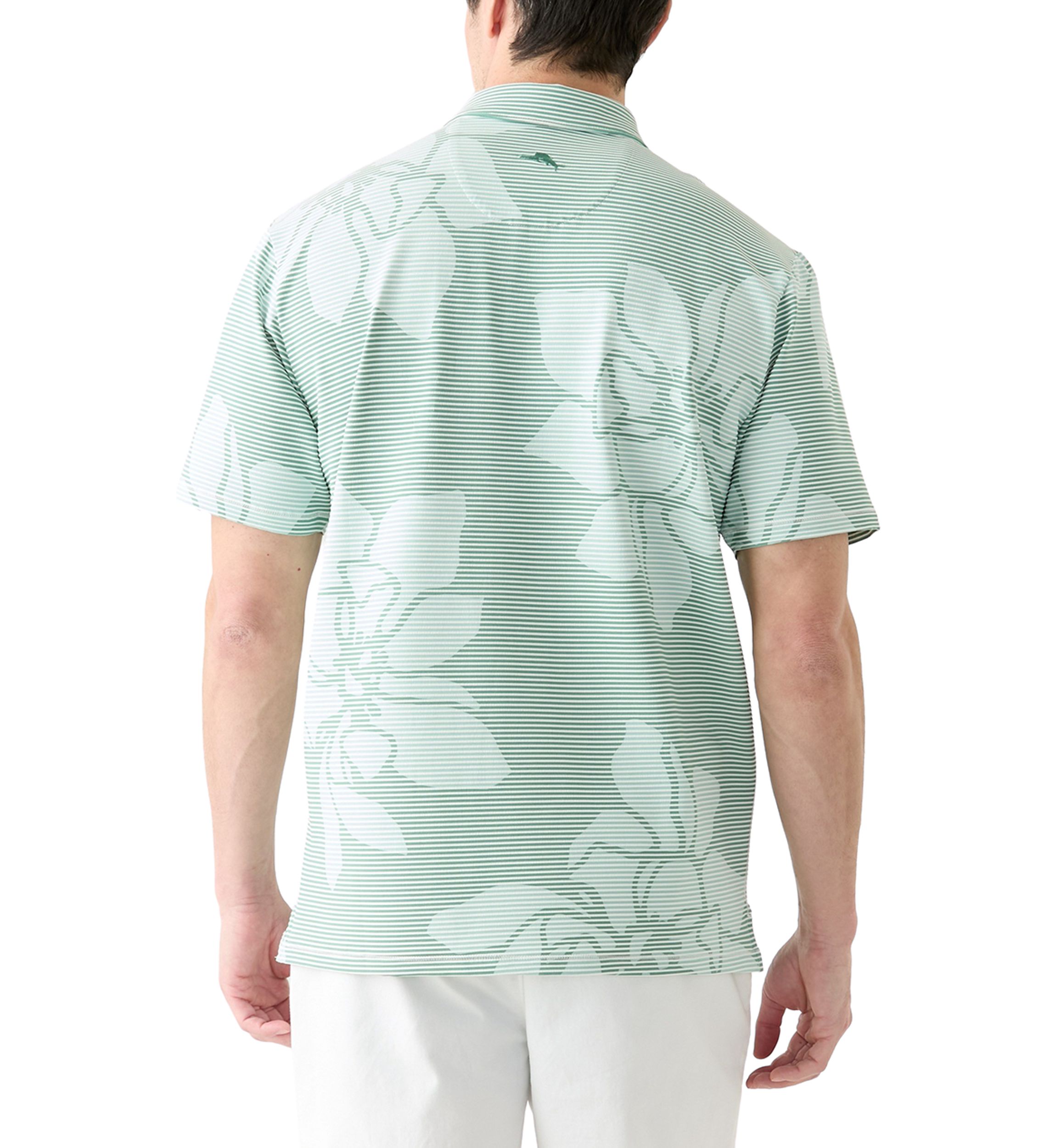 Mens Costa Wave Grande Printed Polo Shirt