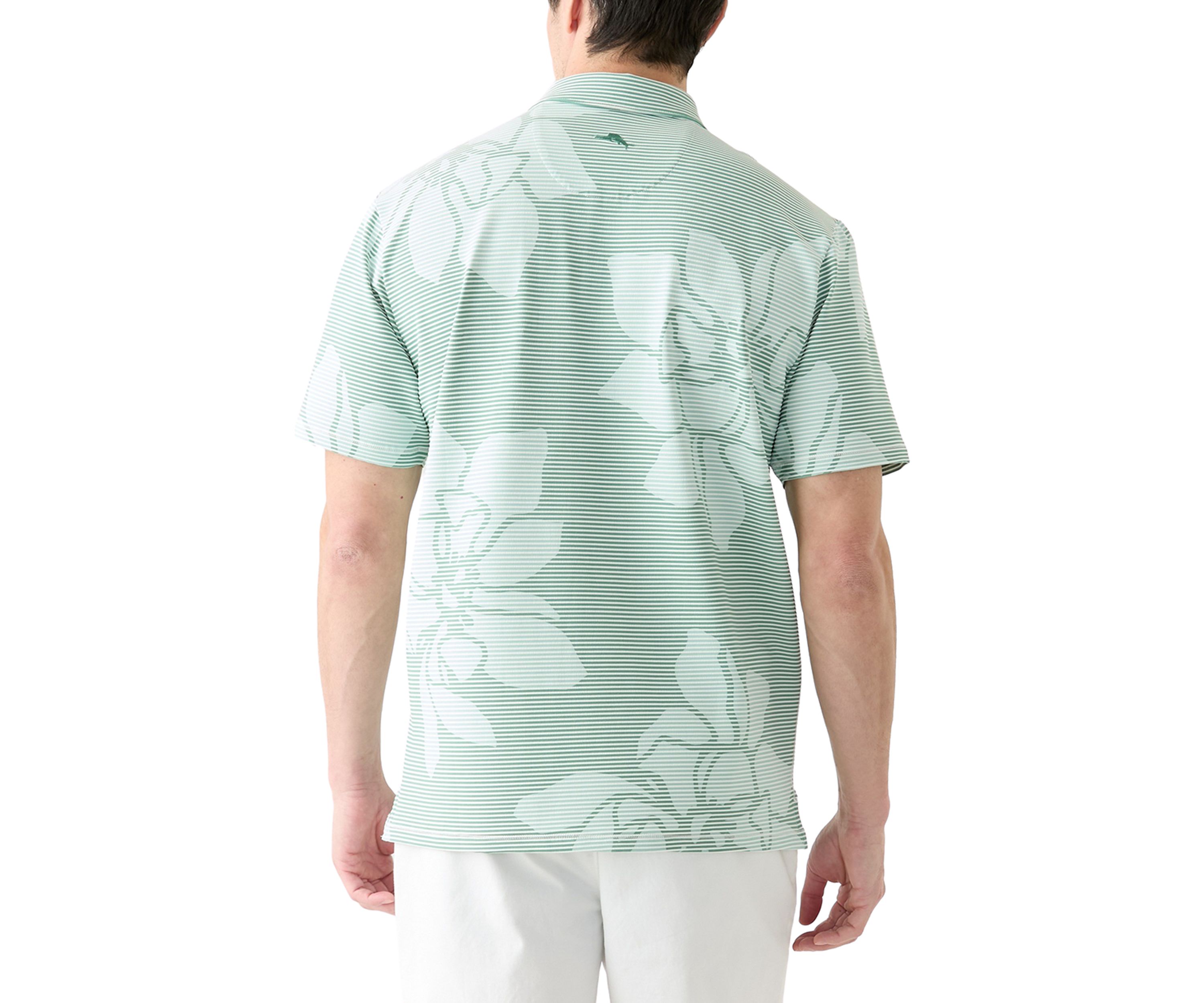 Mens Costa Wave Grande Printed Polo Shirt