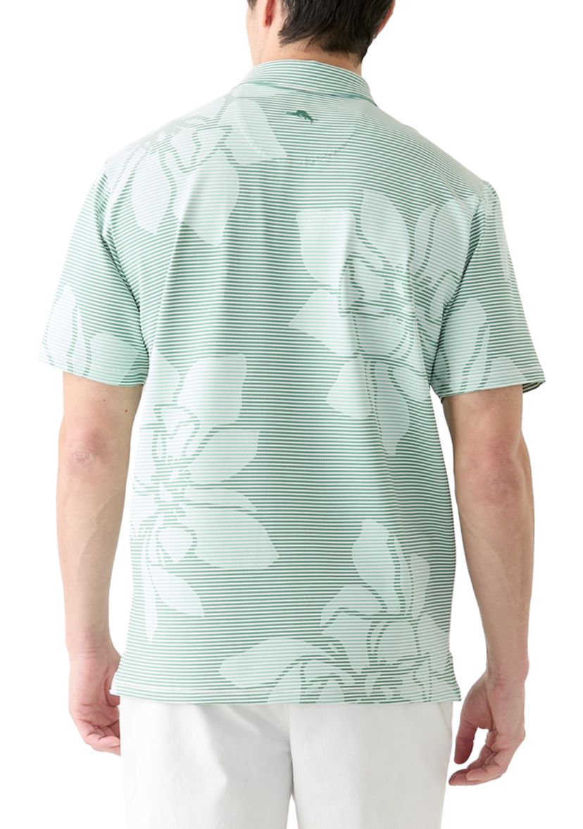 Mens Costa Wave Grande Printed Polo Shirt