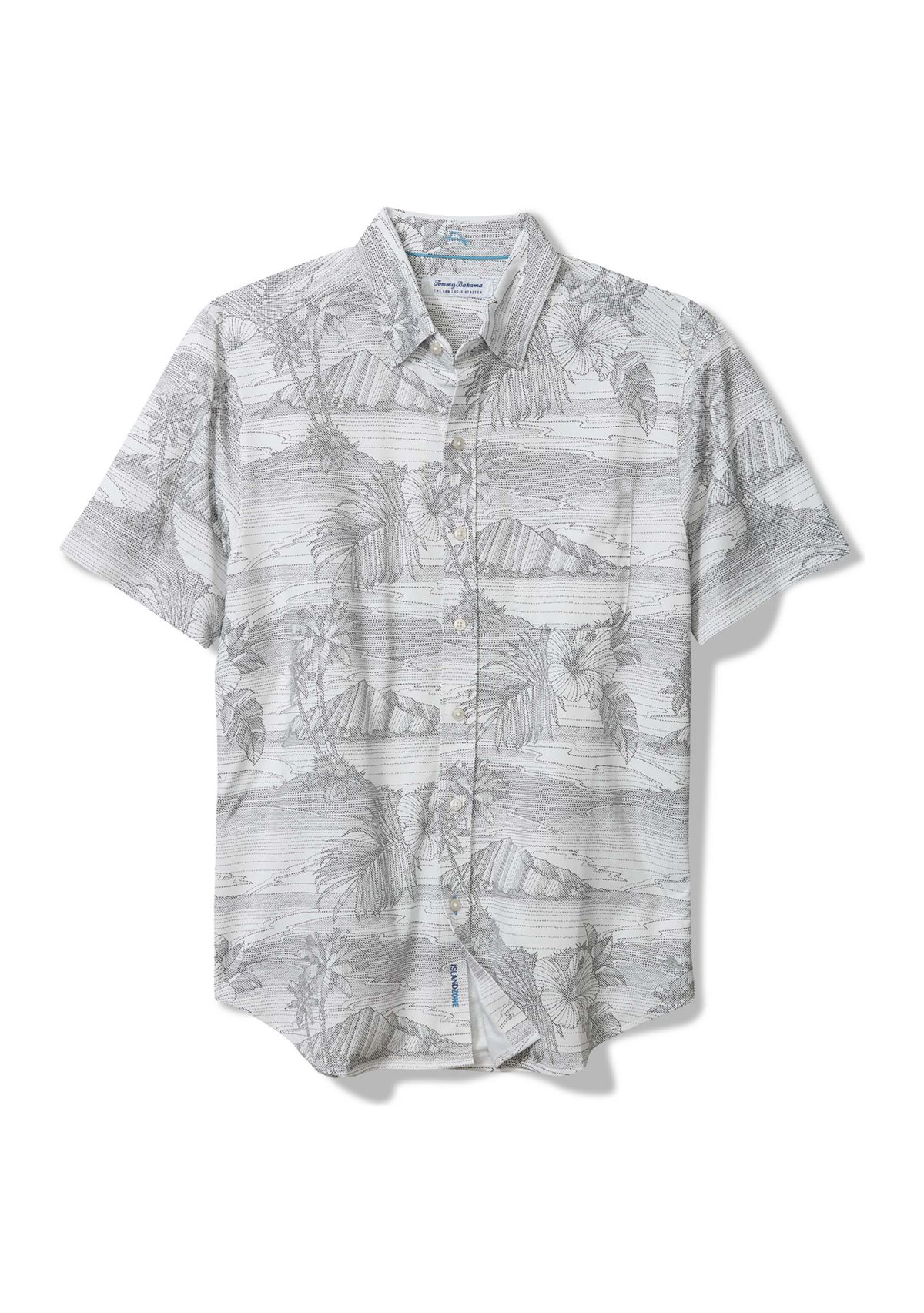 Mens San Lucio Corsica Coast Printed Shirt