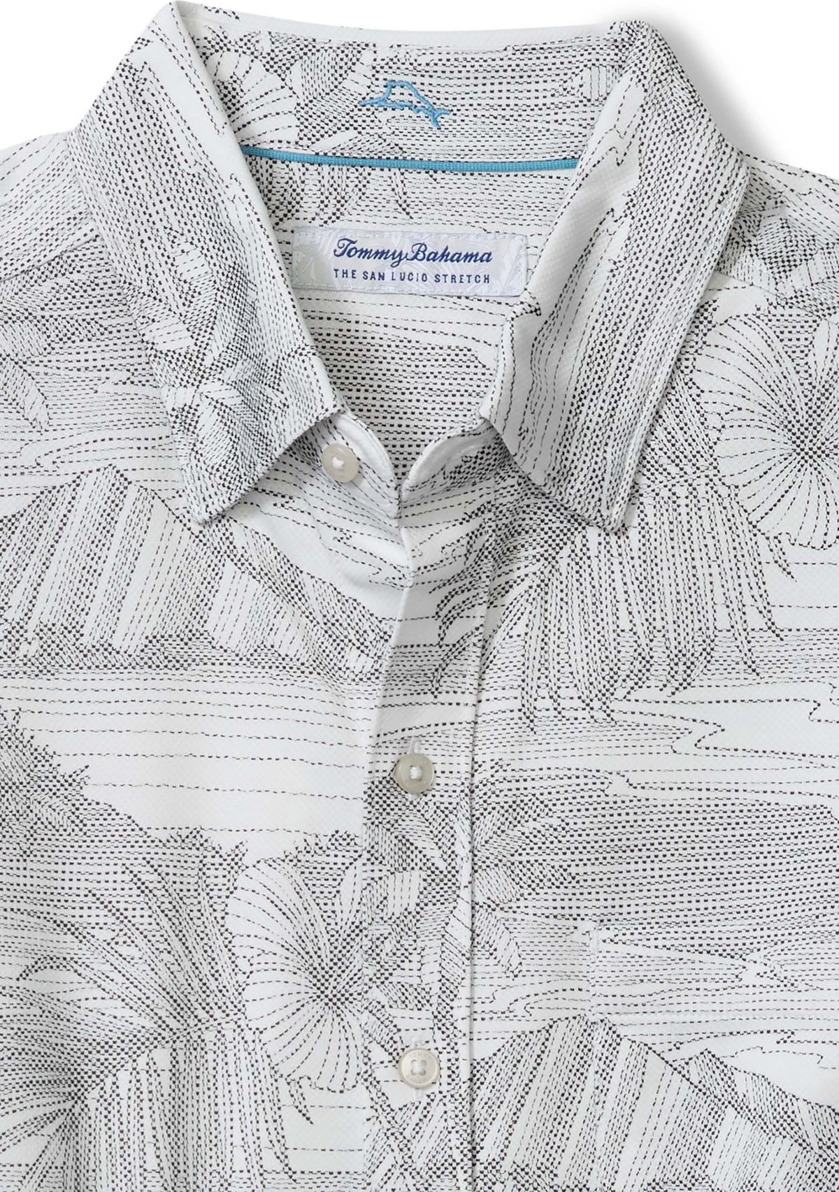 Mens San Lucio Corsica Coast Printed Shirt