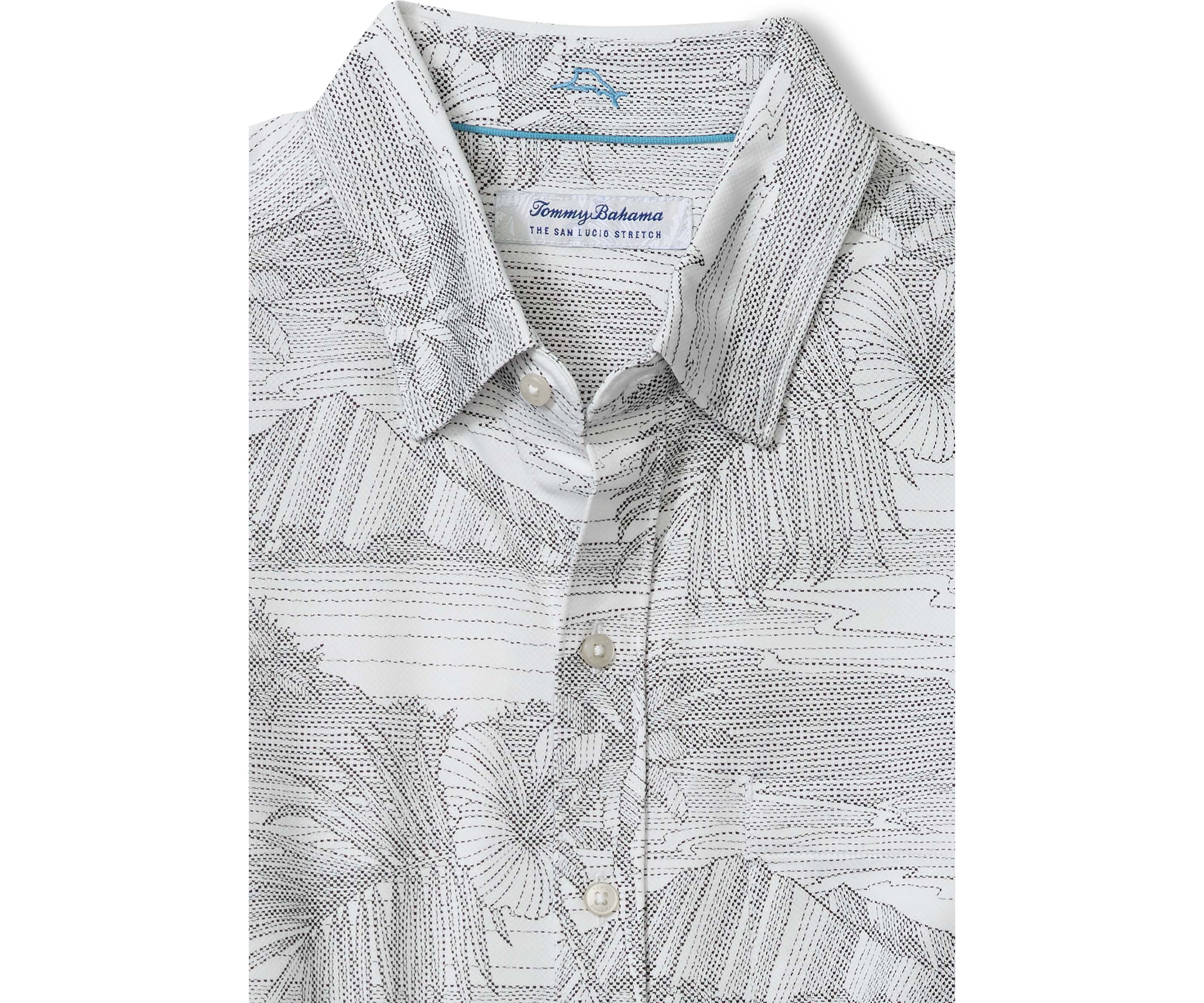 Mens San Lucio Corsica Coast Printed Shirt