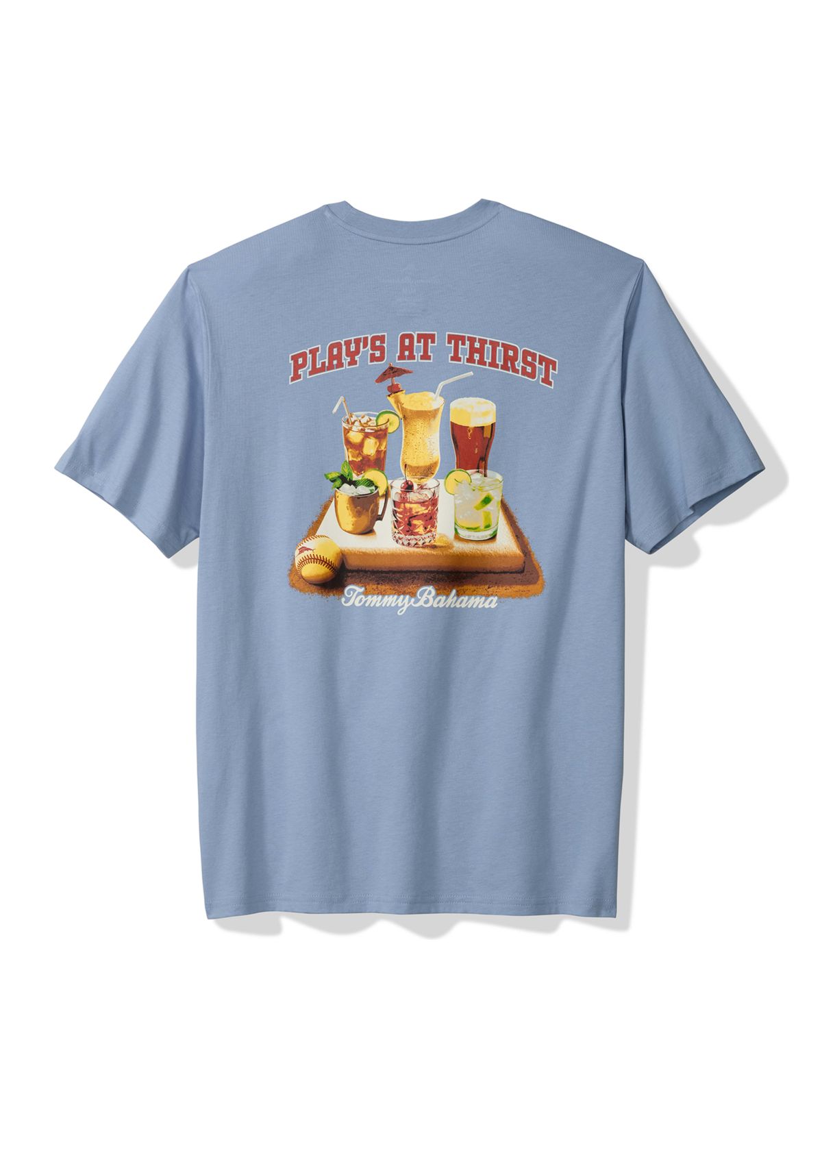 Mens Plays at Thirst Graphic T-Shirt