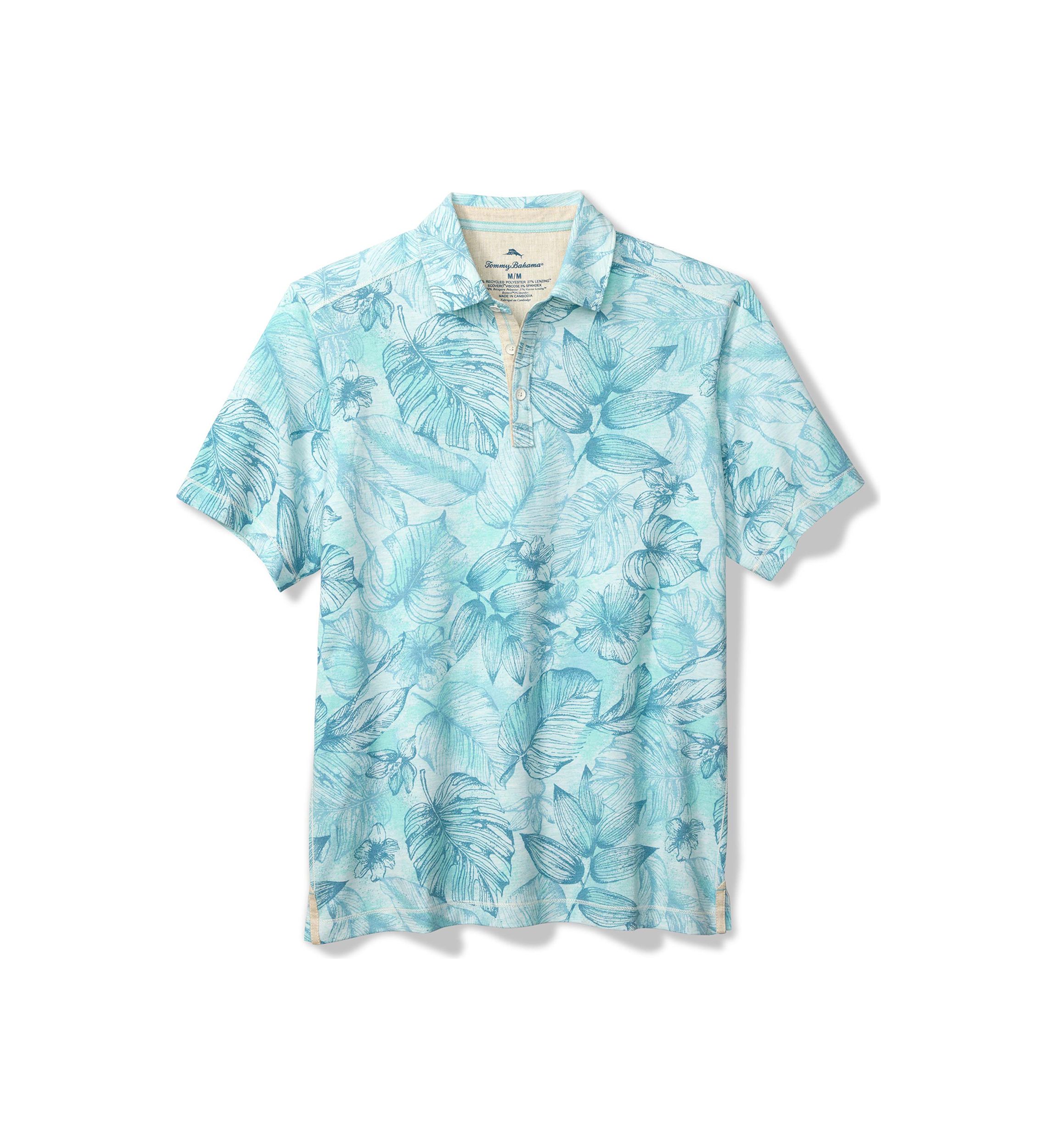 Mens Costa Vera Frond Escape Polo Shirt