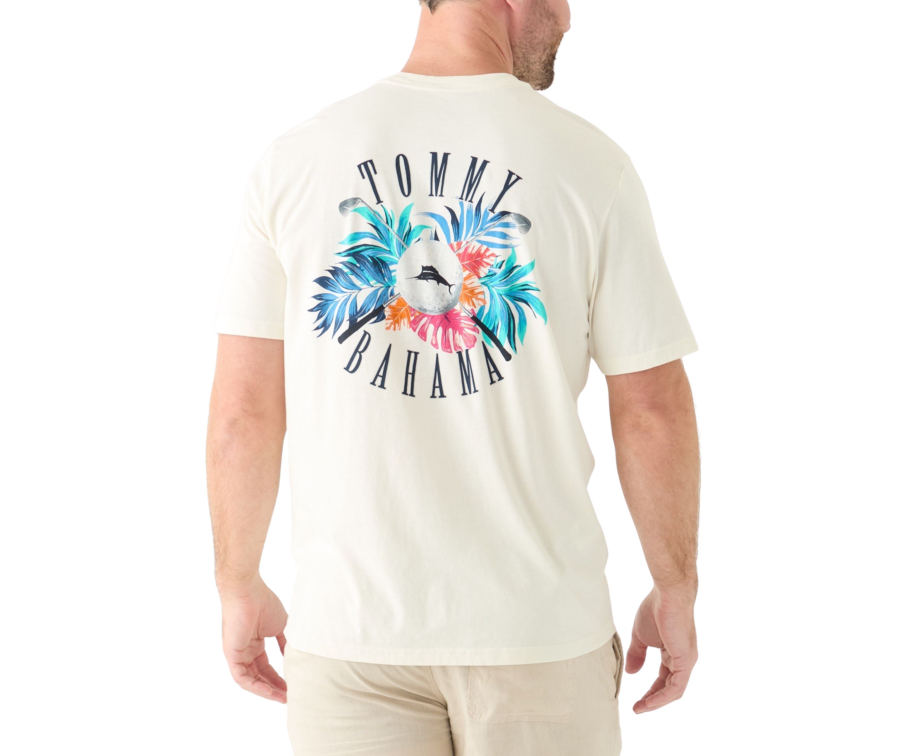 Mens Positano Palms Graphic T-Shirt