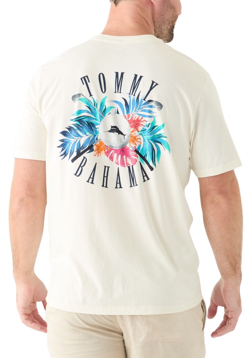 Mens Positano Palms Graphic T-Shirt