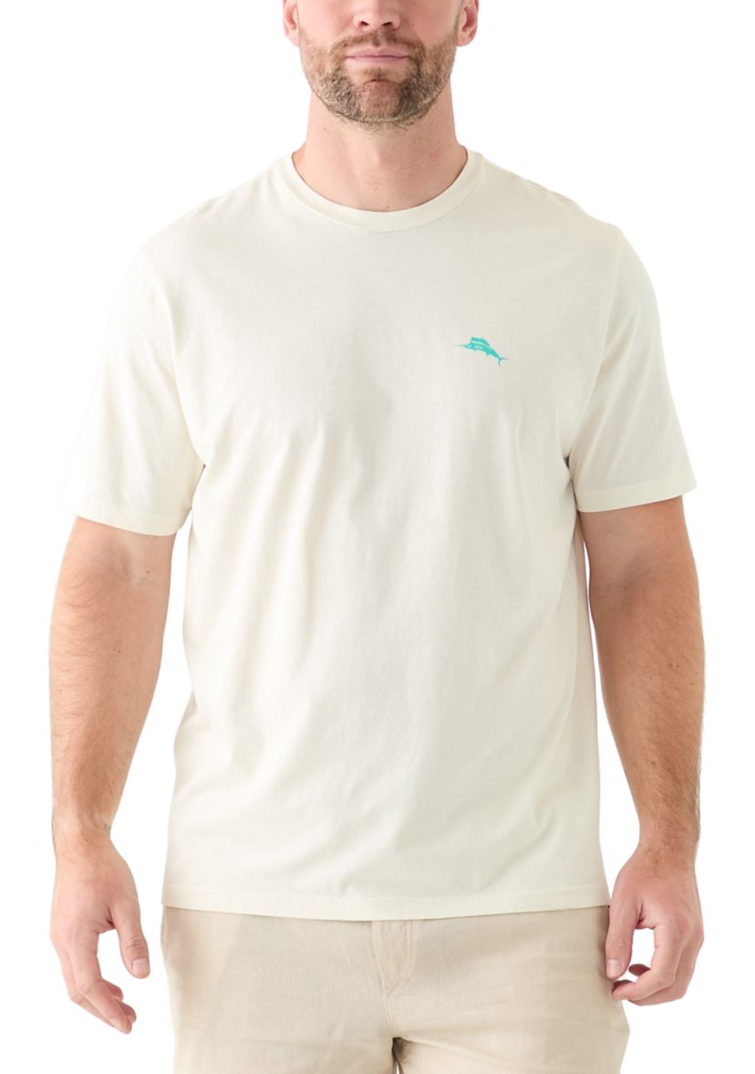 Mens Positano Palms Graphic T-Shirt