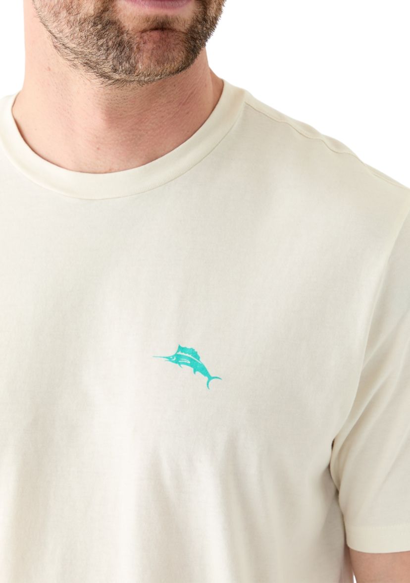 Mens Positano Palms Graphic T-Shirt