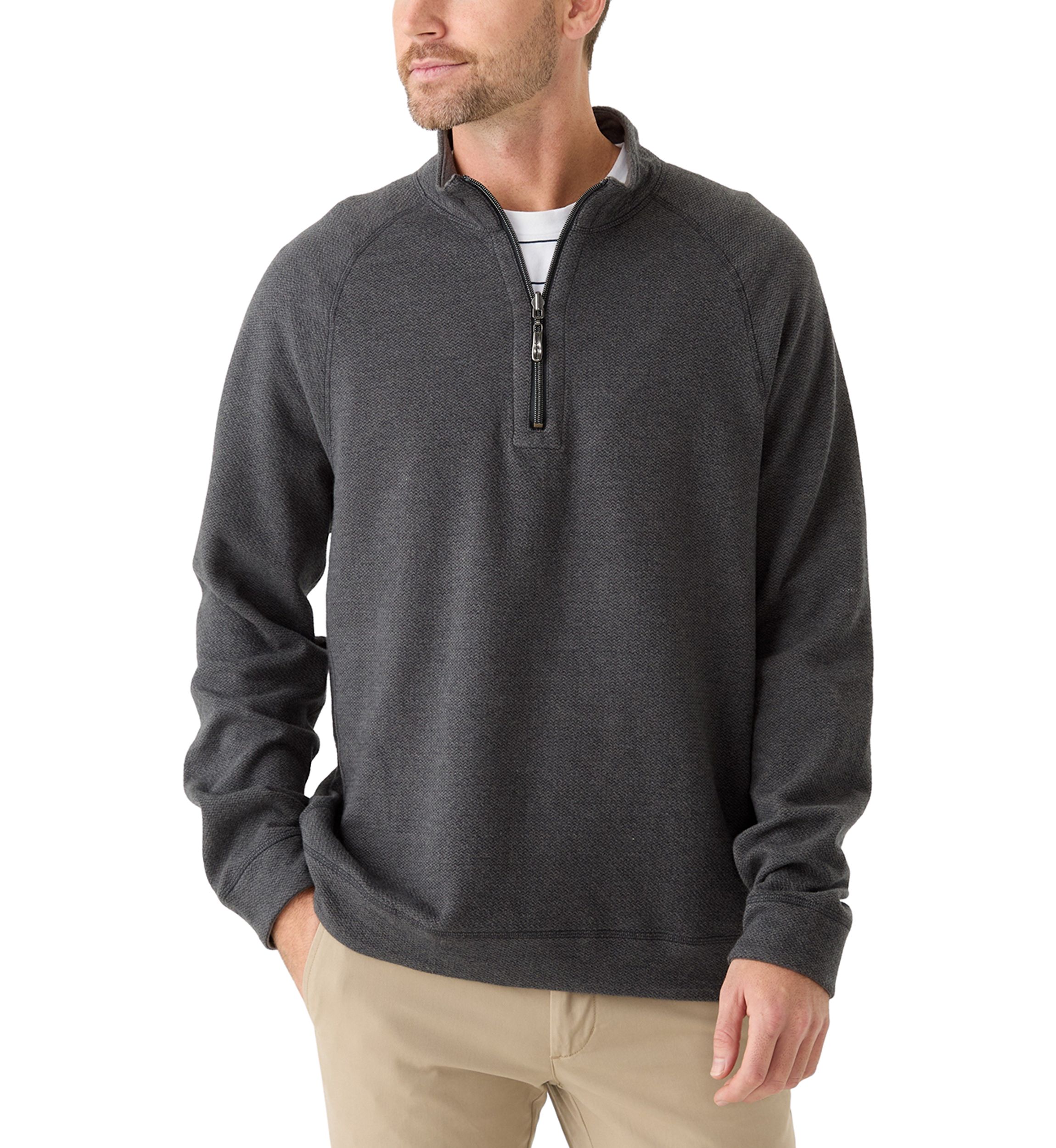 Mens Quarter Zip Pullover