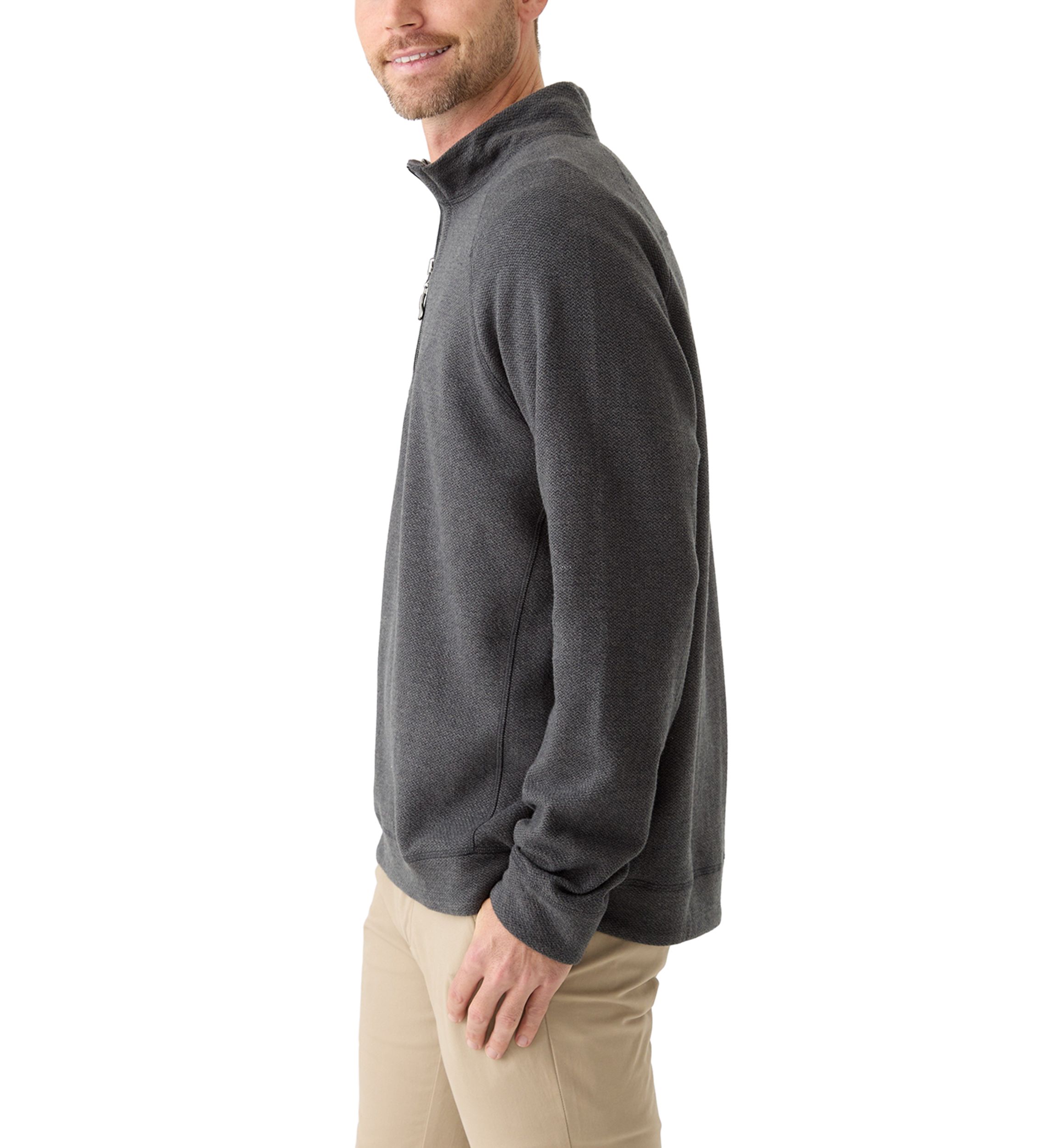 Mens Quarter Zip Pullover