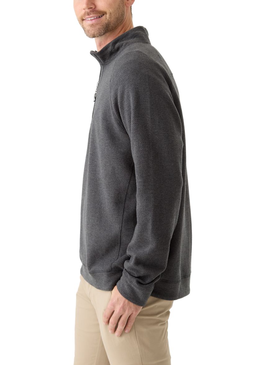 Mens Quarter Zip Pullover