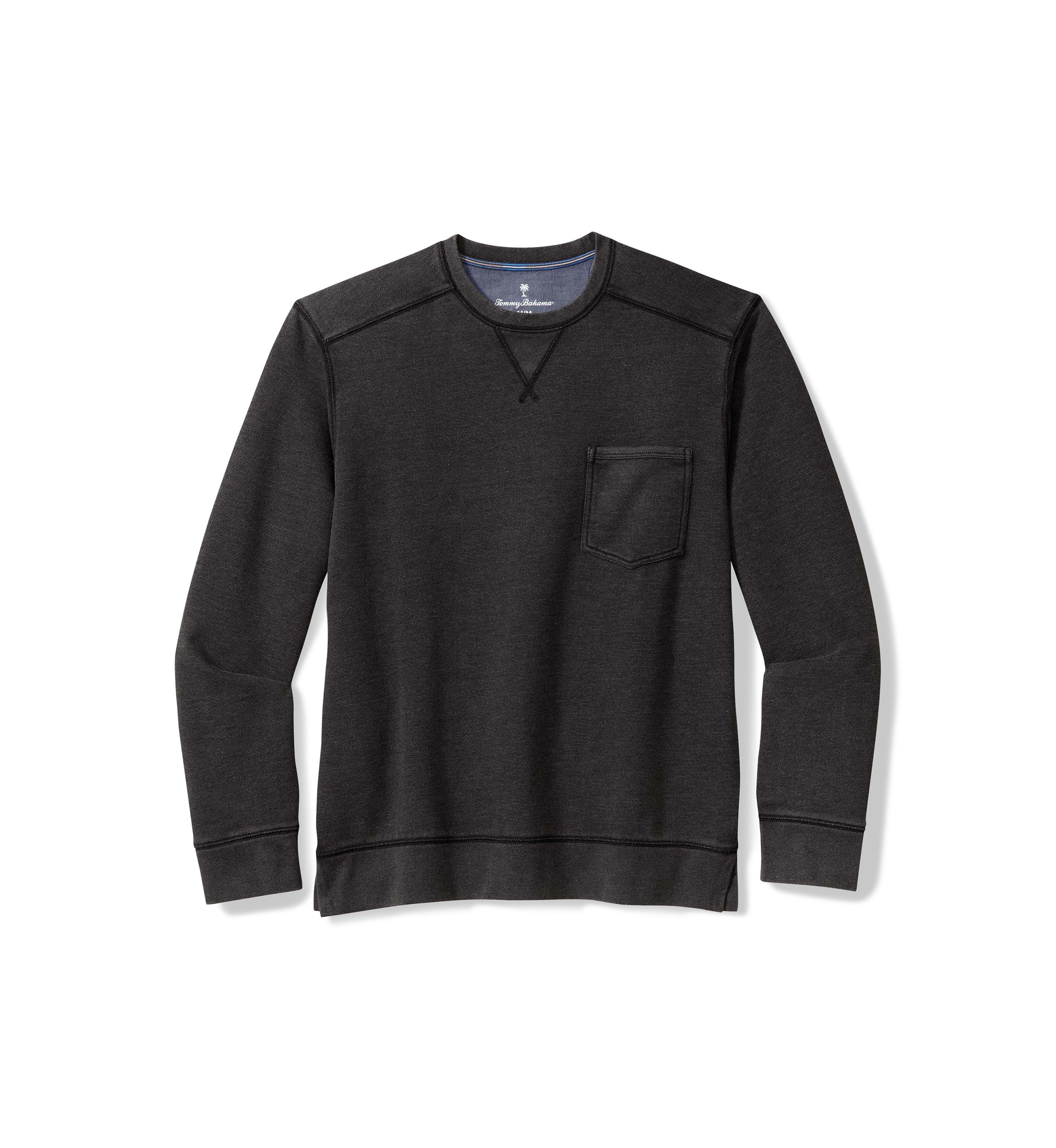 Mens Long Sleeve Cascade Fade Graphic Pullover