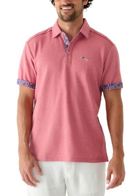 Tommy Bahama Men's Geometric 5 O'Clock Polo Shirt