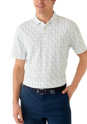 Tommy Bahama Men's Emfielder Caddy Cocktails Polo Shirt