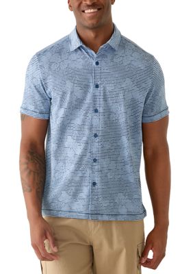 Tommy Bahama Men's Costa Wave Twilight Canopy Camp Shirt
