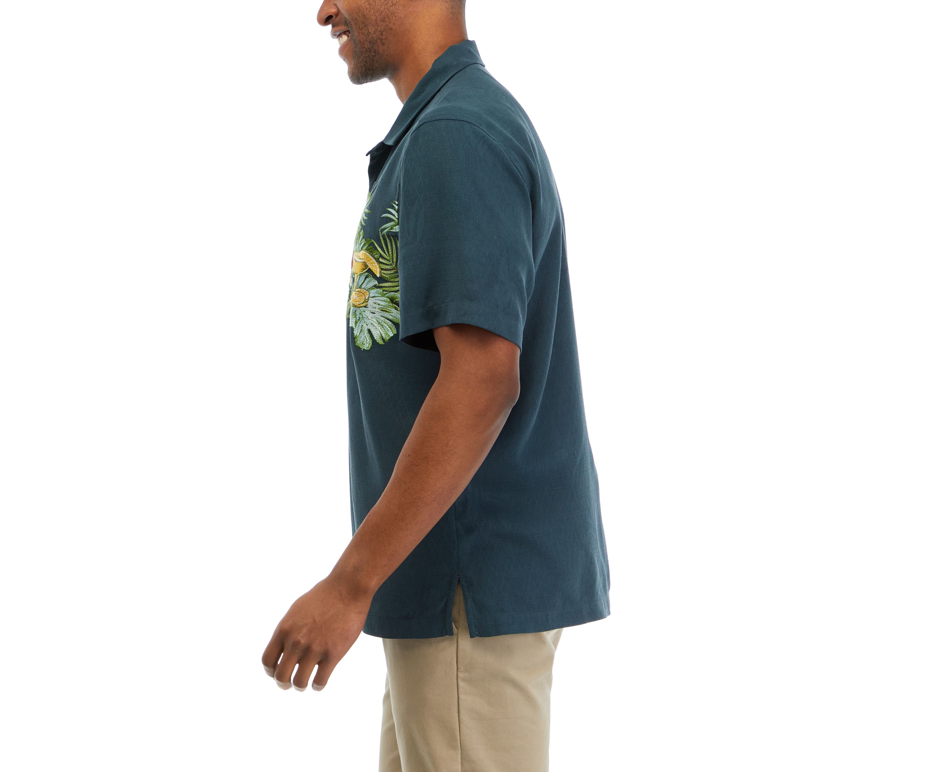 Mens Short Sleeve Making Spirits Bright Woven Shirt