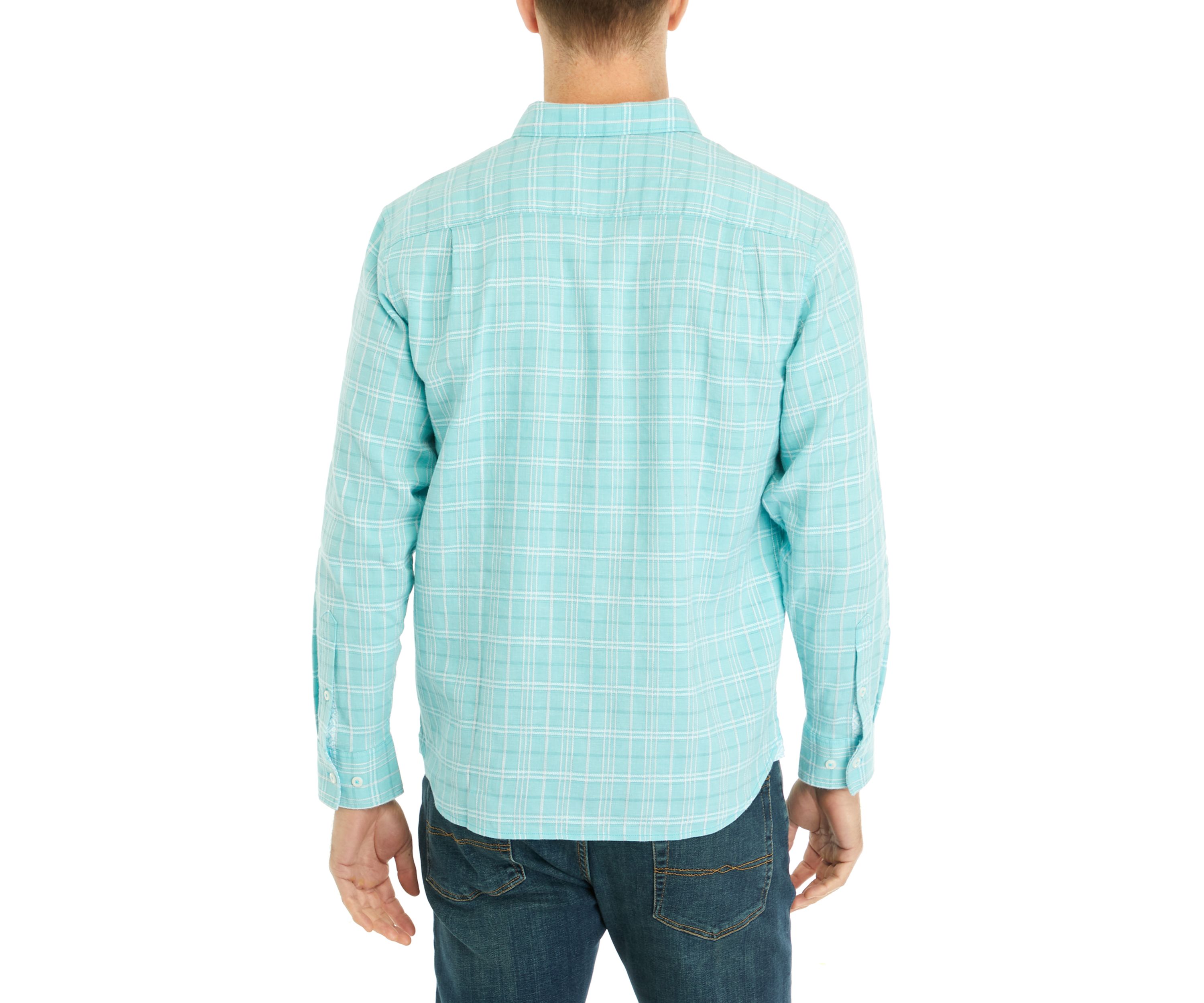 Mens Barbados Breeze Playa Plaid Shirt