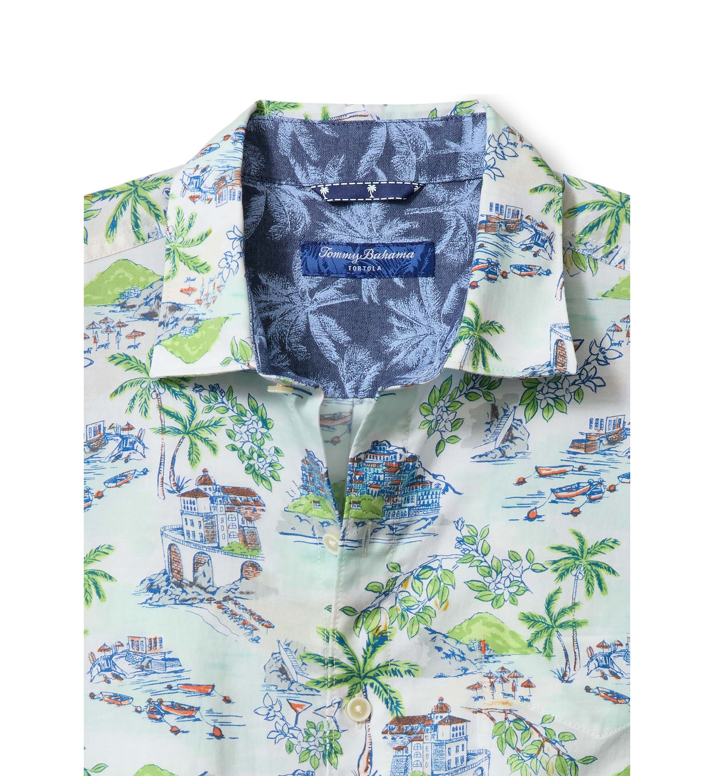 Mens Tortola Paradise Isle Shirt