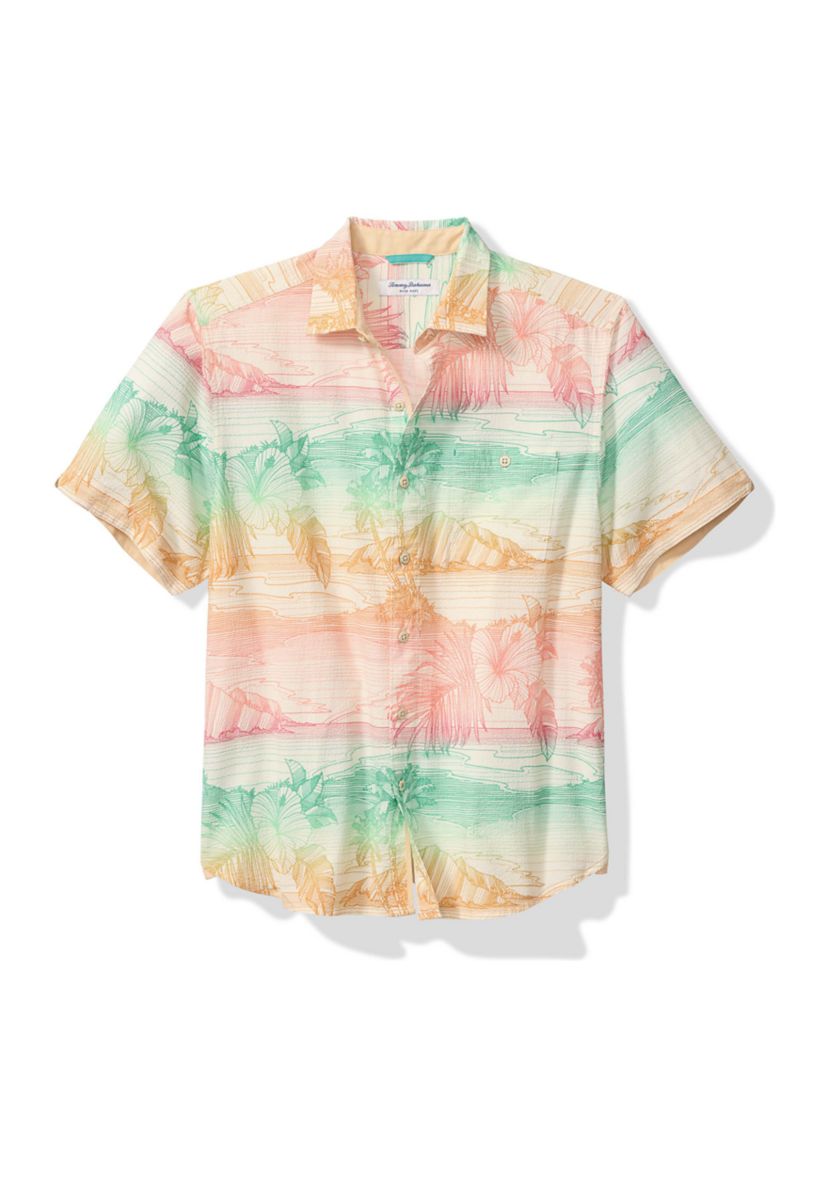 Mens Nova Wave Corsica Coast Printed Shirt