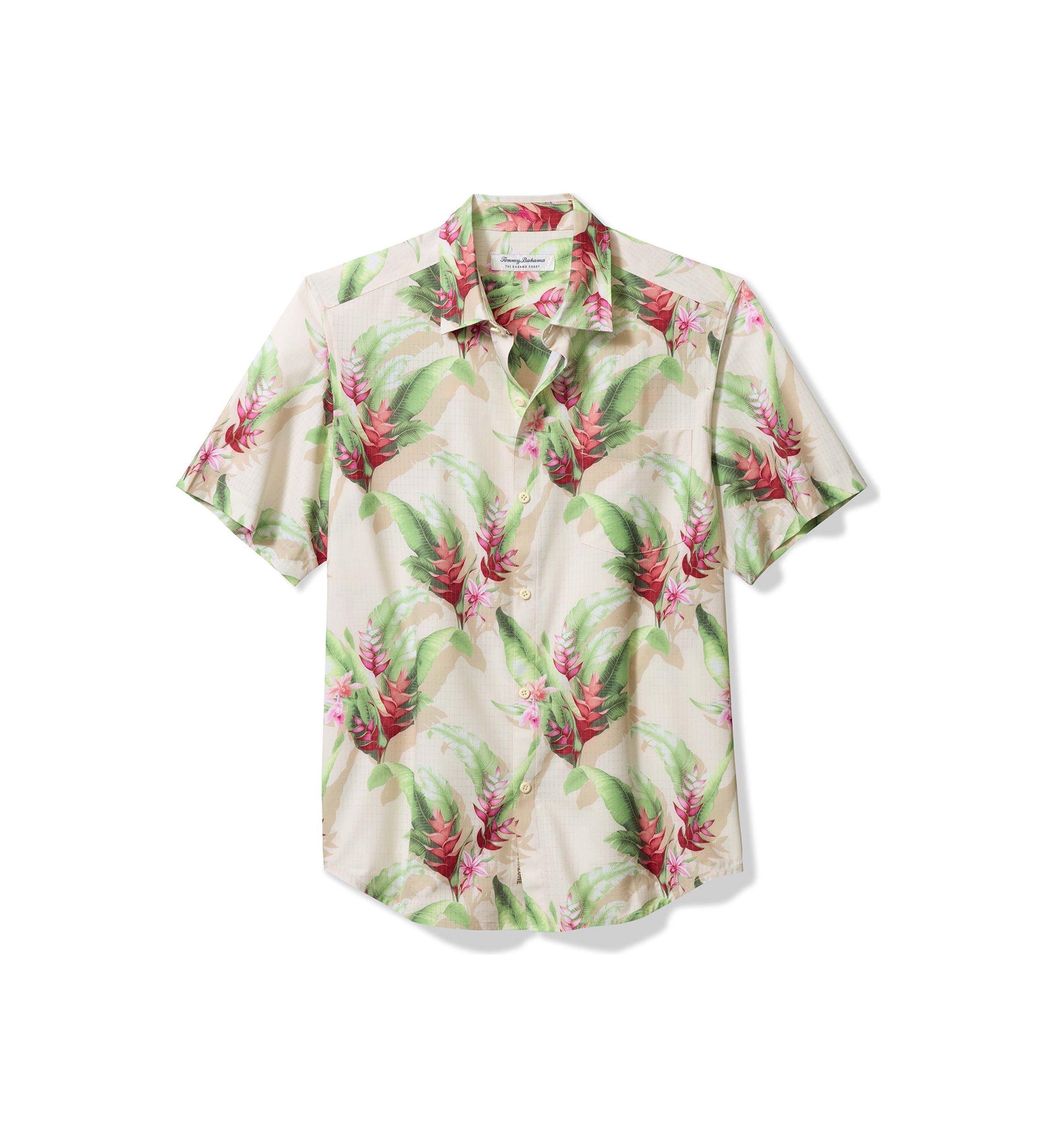 Mens Bahama Coast Paradise Blooms Shirt