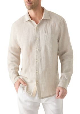 Tommy Bahama Men's Long Sleeve Paradise Breezer Shirt, Medium