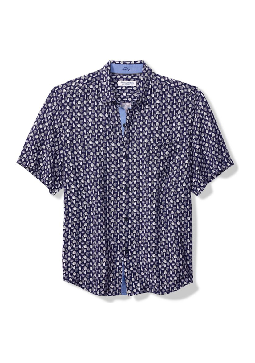 Mens Vera Cruz Cay Poco Fronds Printed Shirt