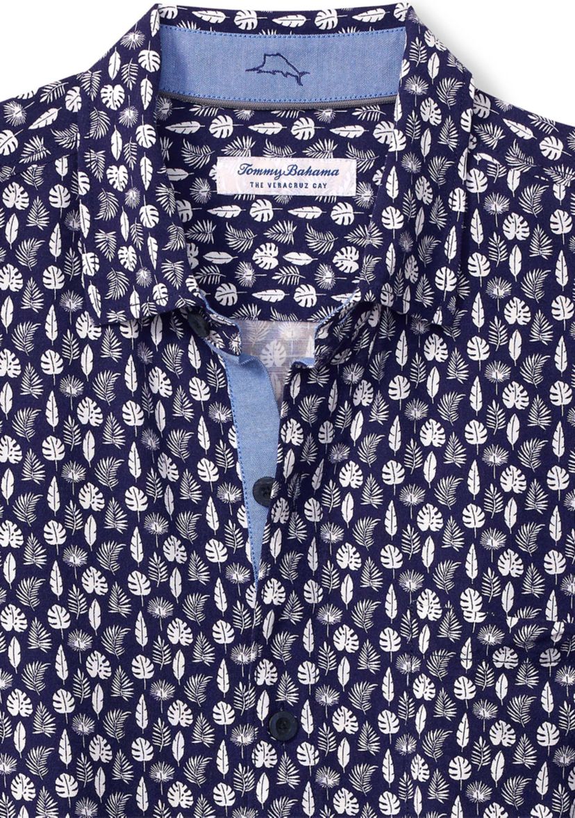 Mens Vera Cruz Cay Poco Fronds Printed Shirt