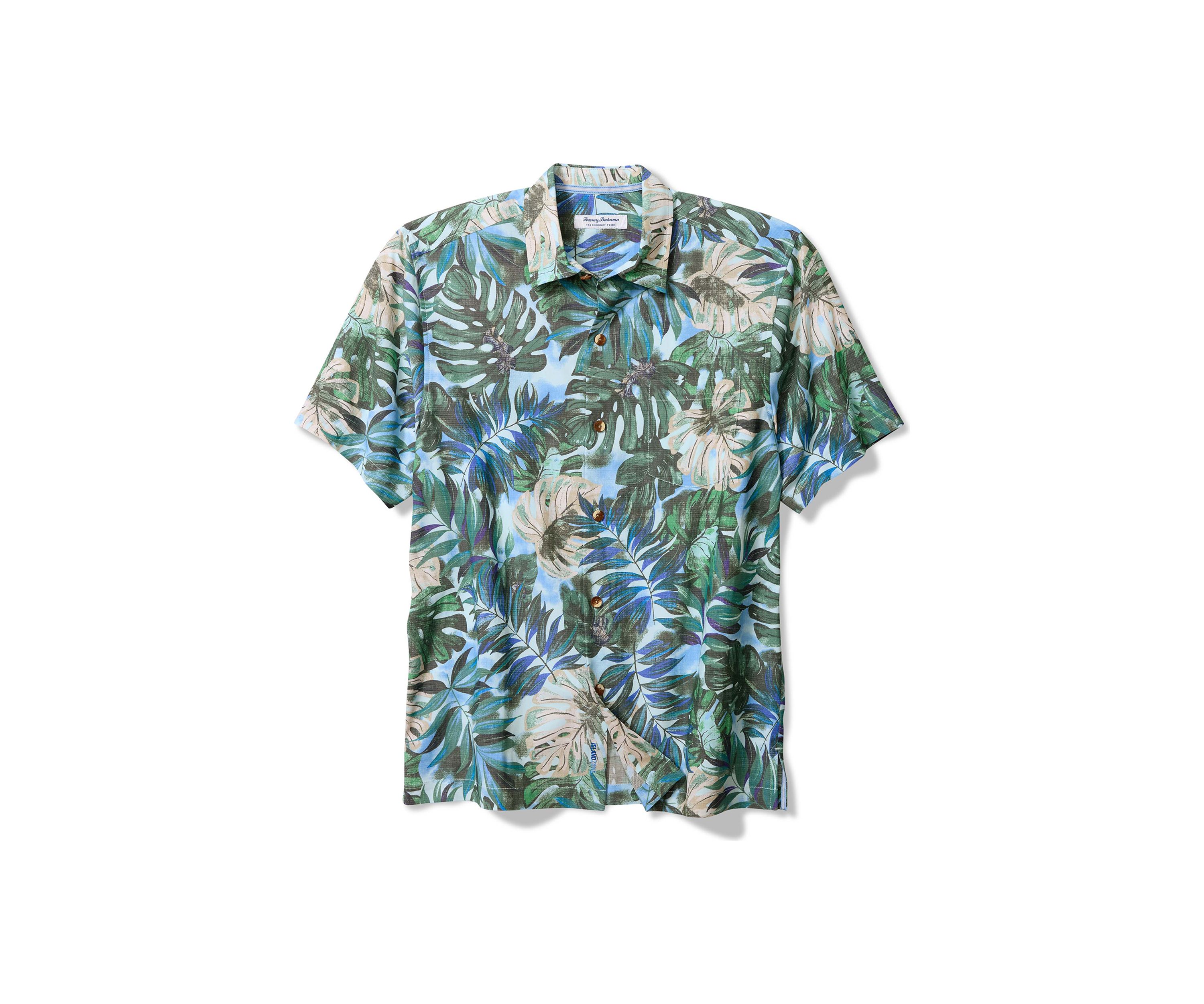 Mens Coastal Cool Frond Fiesta Shirt