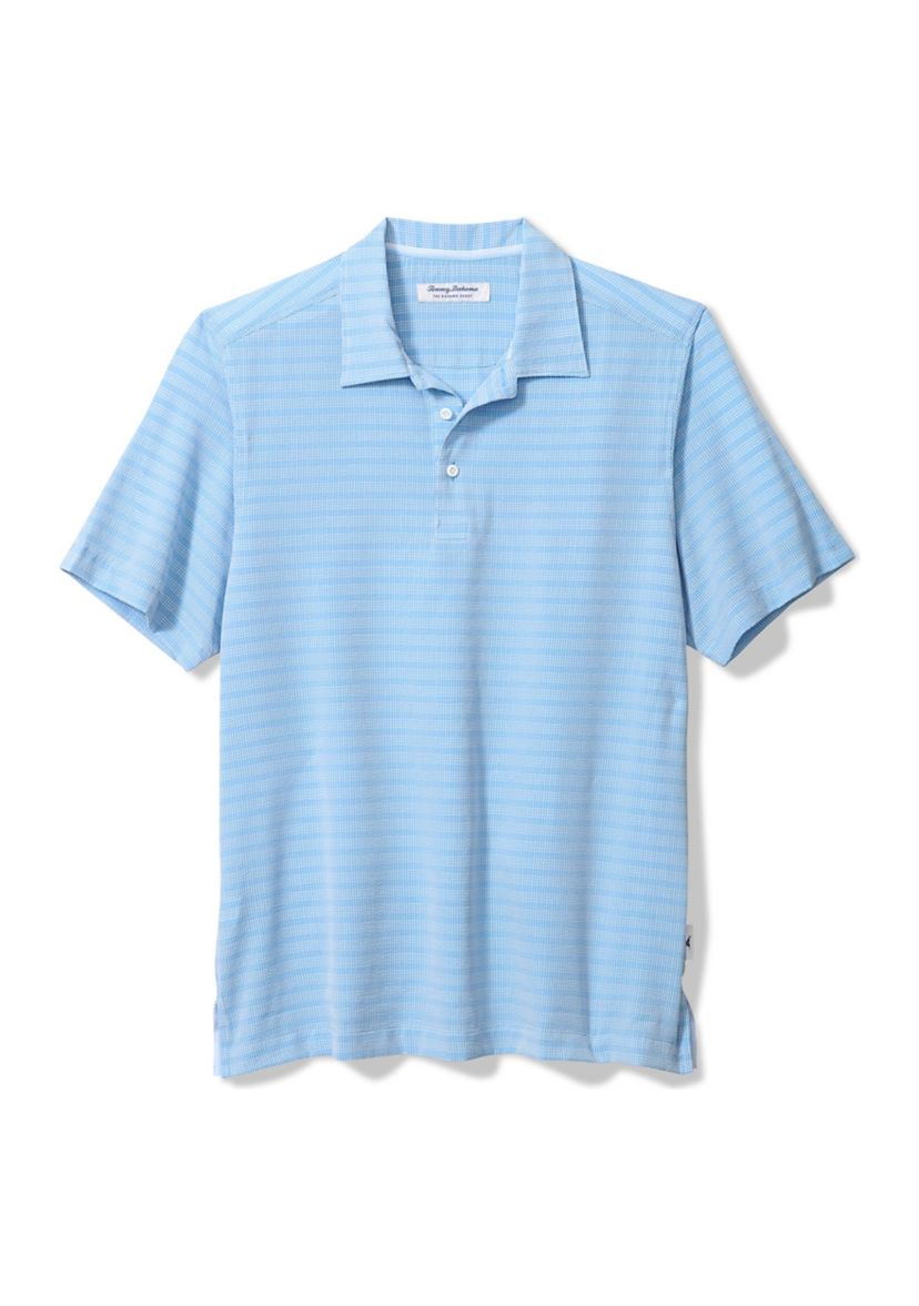 Mens Bahama Coast Scala Stripe Polo Shirt