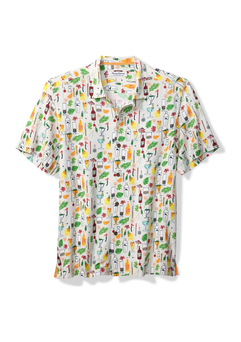 Mens Veracruz Cay Lemon Printed Shirt