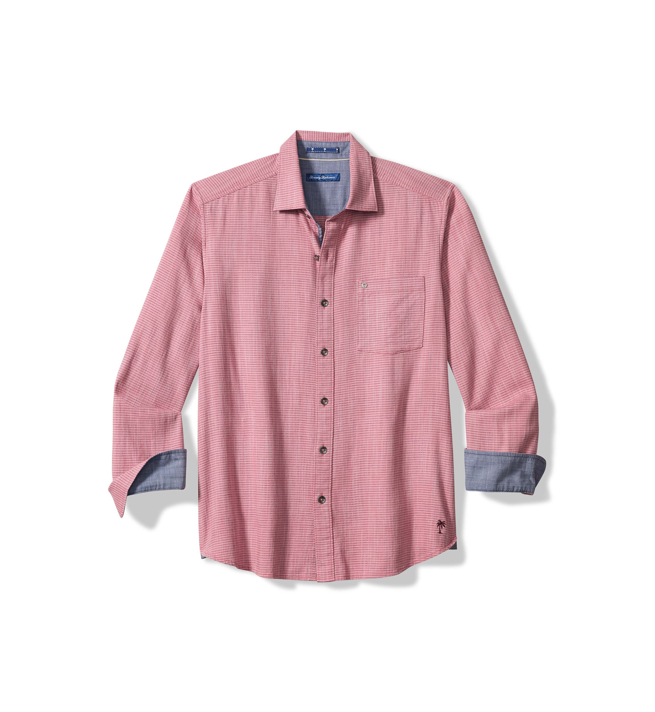 Mens Dorado Striped Long Sleeve Shirt