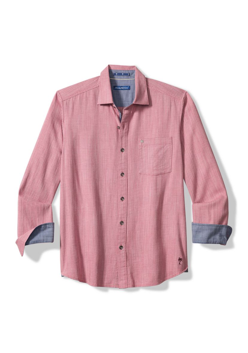 Mens Dorado Striped Long Sleeve Shirt