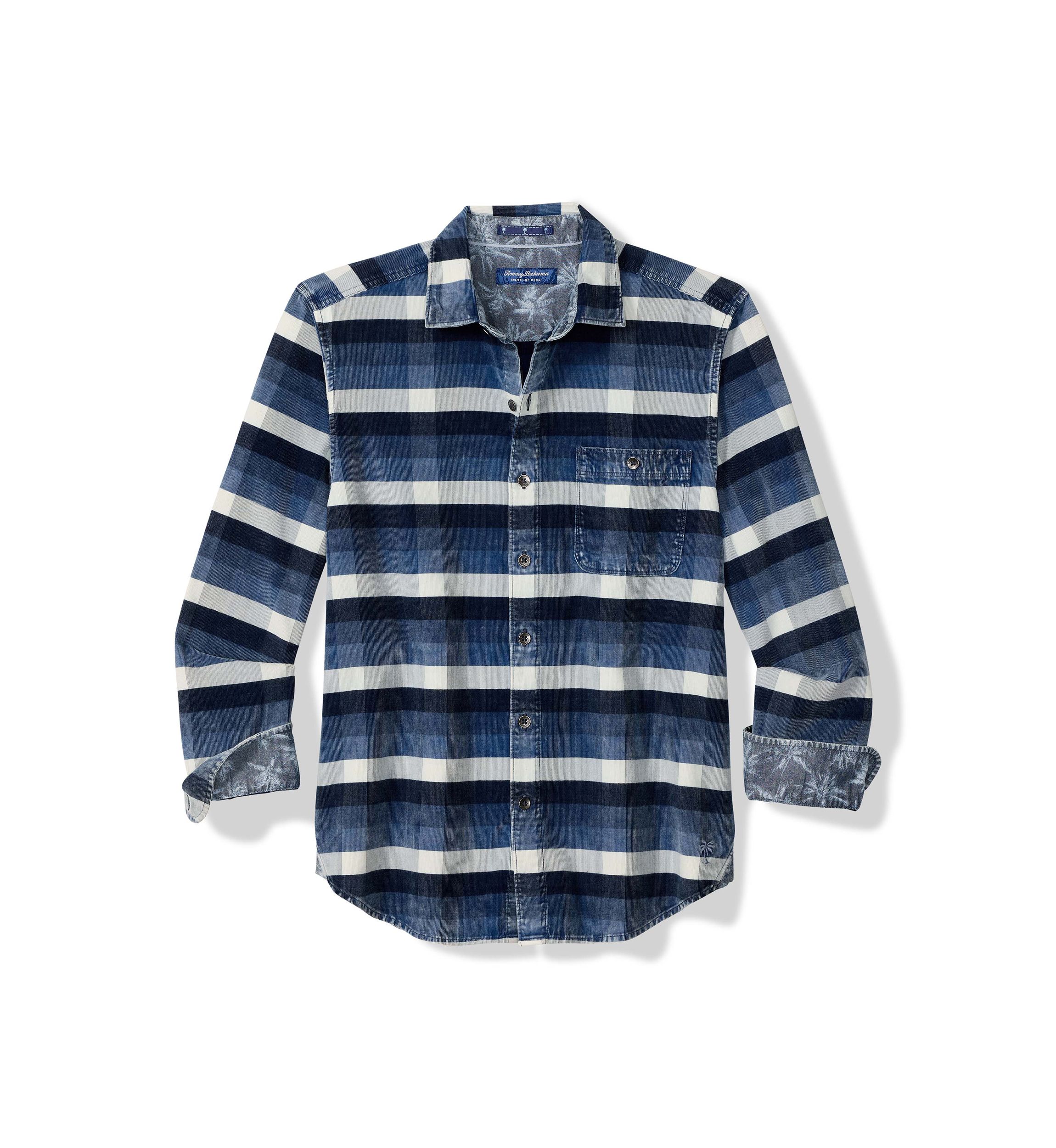Coastline Cord Mojave Blues Shirt