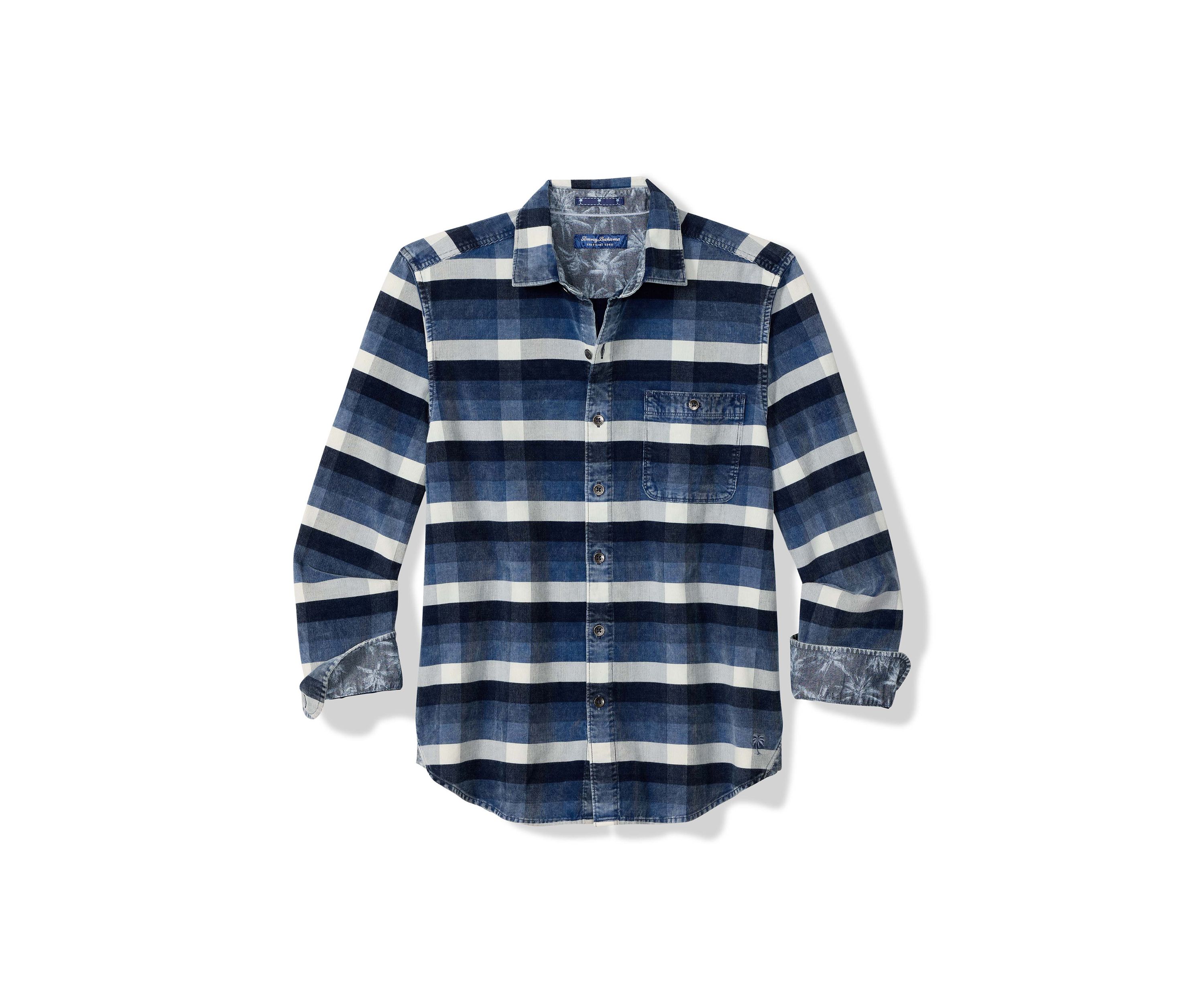 Coastline Cord Mojave Blues Shirt