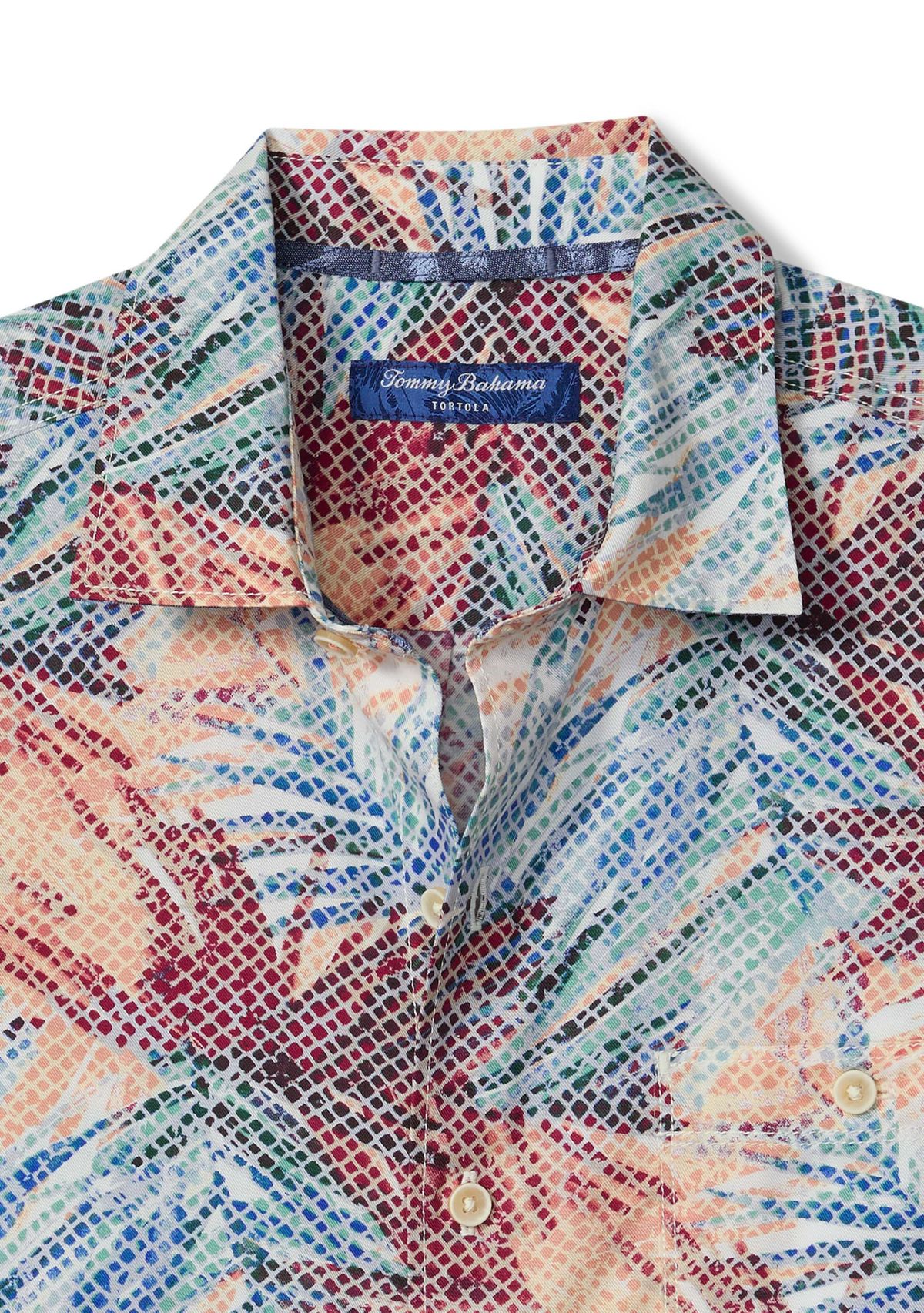 Short Sleeve Floral Button Up Shirt 