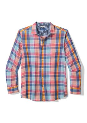 Tommy Bahama Men's Palma Roja Plaid Shirt