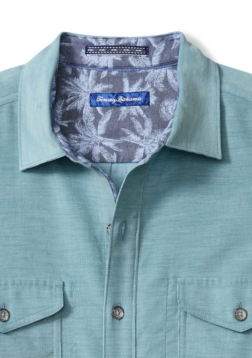 Mens Coastline Cord Heather Bay