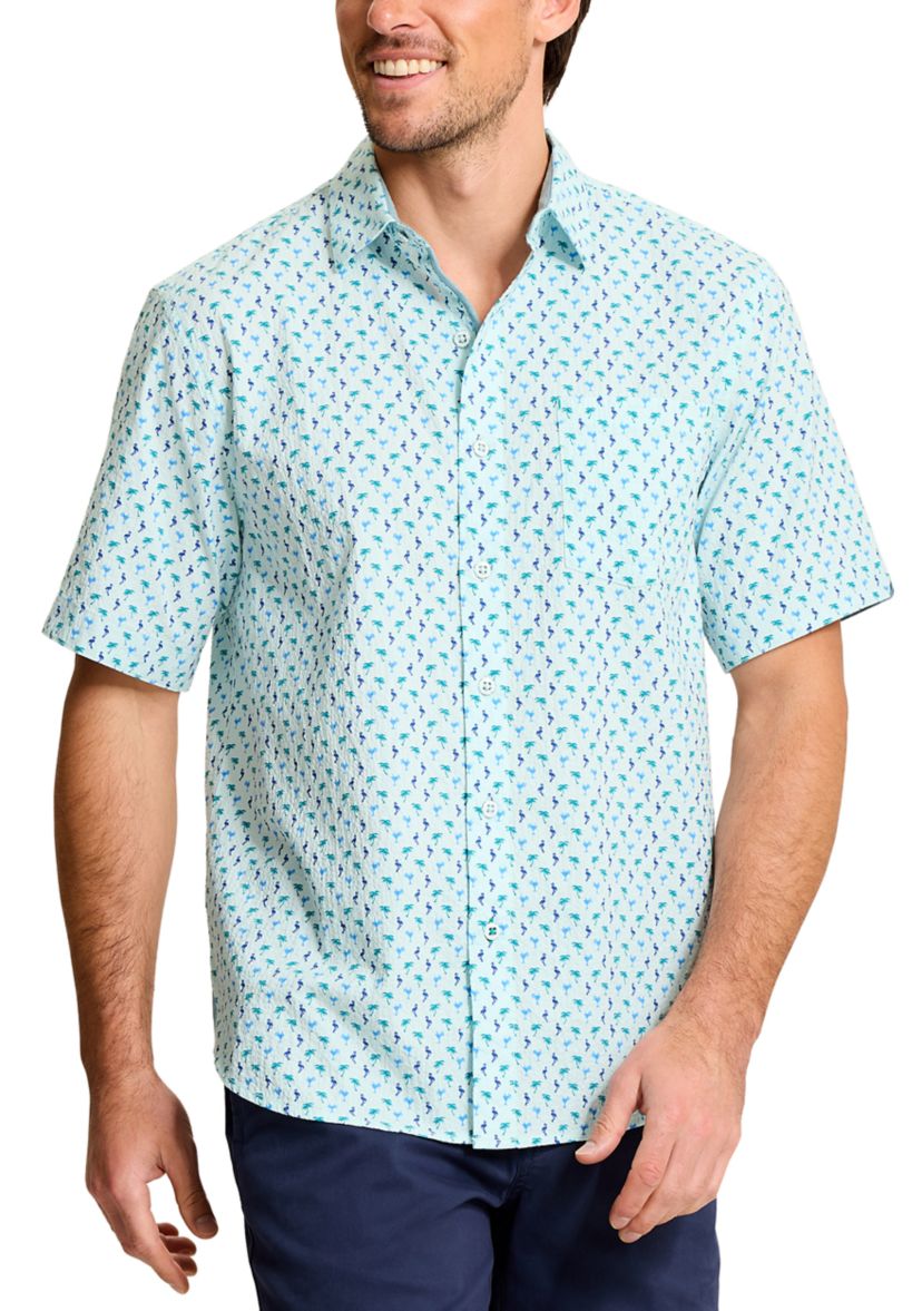 tommy bahama dress shirts Men's Big & Tall Coastline Cord Stretch Sun Fade Double-Pocket Shirt - Bering Blue or even shorts into a stylish Vintage Tommy Bahama Mens Lime