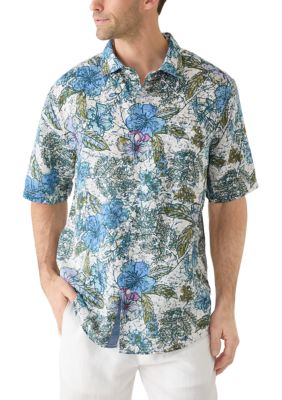 Tommy Bahama Men's Linen Al Fresco Bloom Shirt