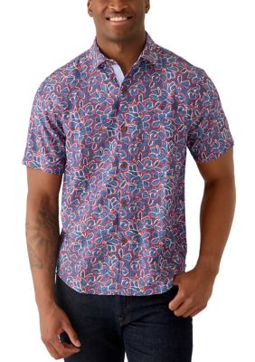 Tommy Bahama Men's Coastal Ease Geo Print Shirt