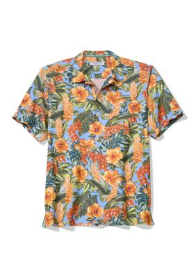 Tommy Bahama Men's Coastal Edge Golden Garden Print Shirt