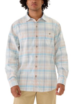 Tommy Bahama Men's Coastline Cord Truly Check Shirt