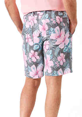Tommy Bahama Island Duo Reversible Linen Shorts Mens 32 Kona Earth NWT $110 