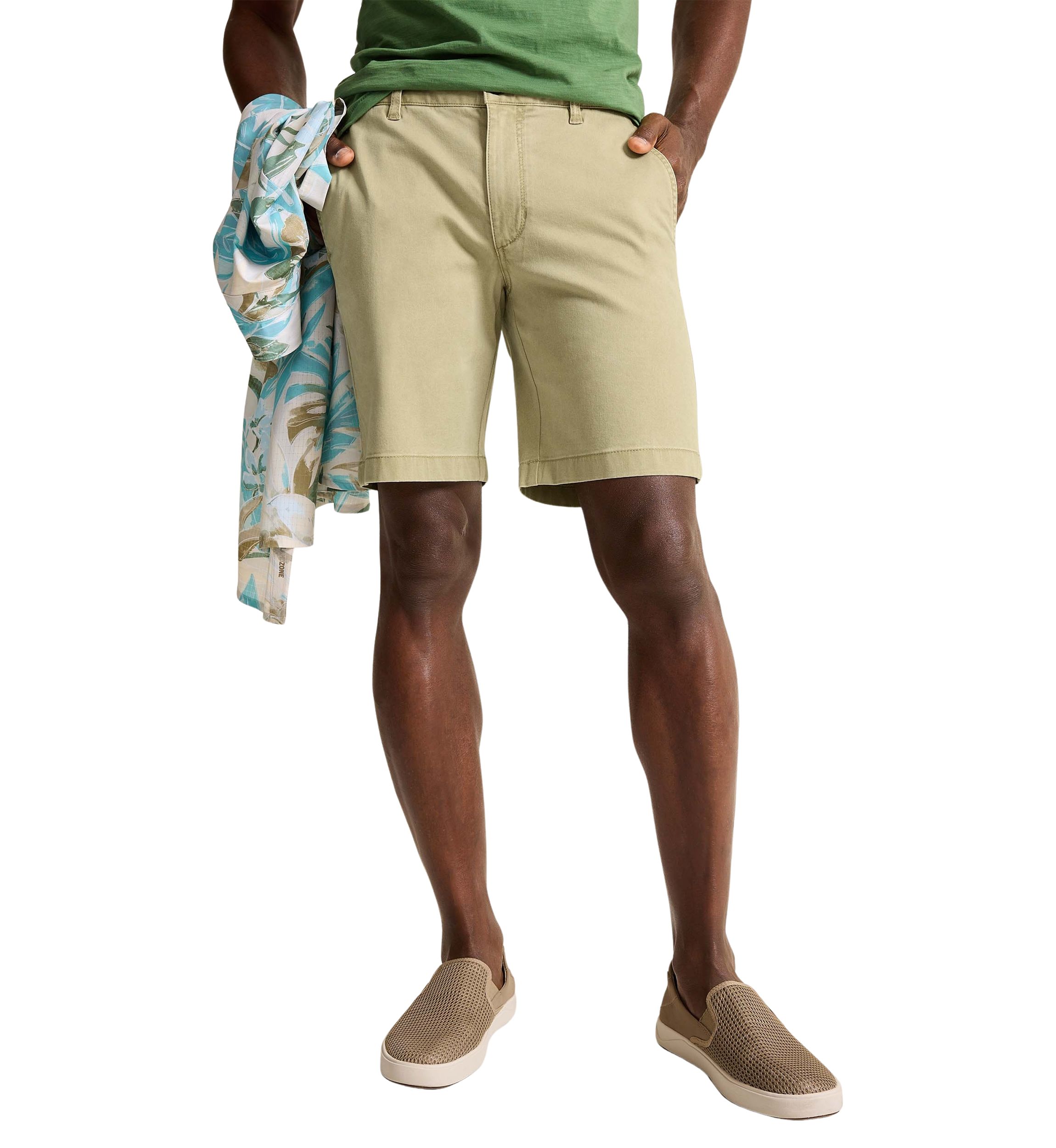 Mens Boracay Flat Front 9" Shorts