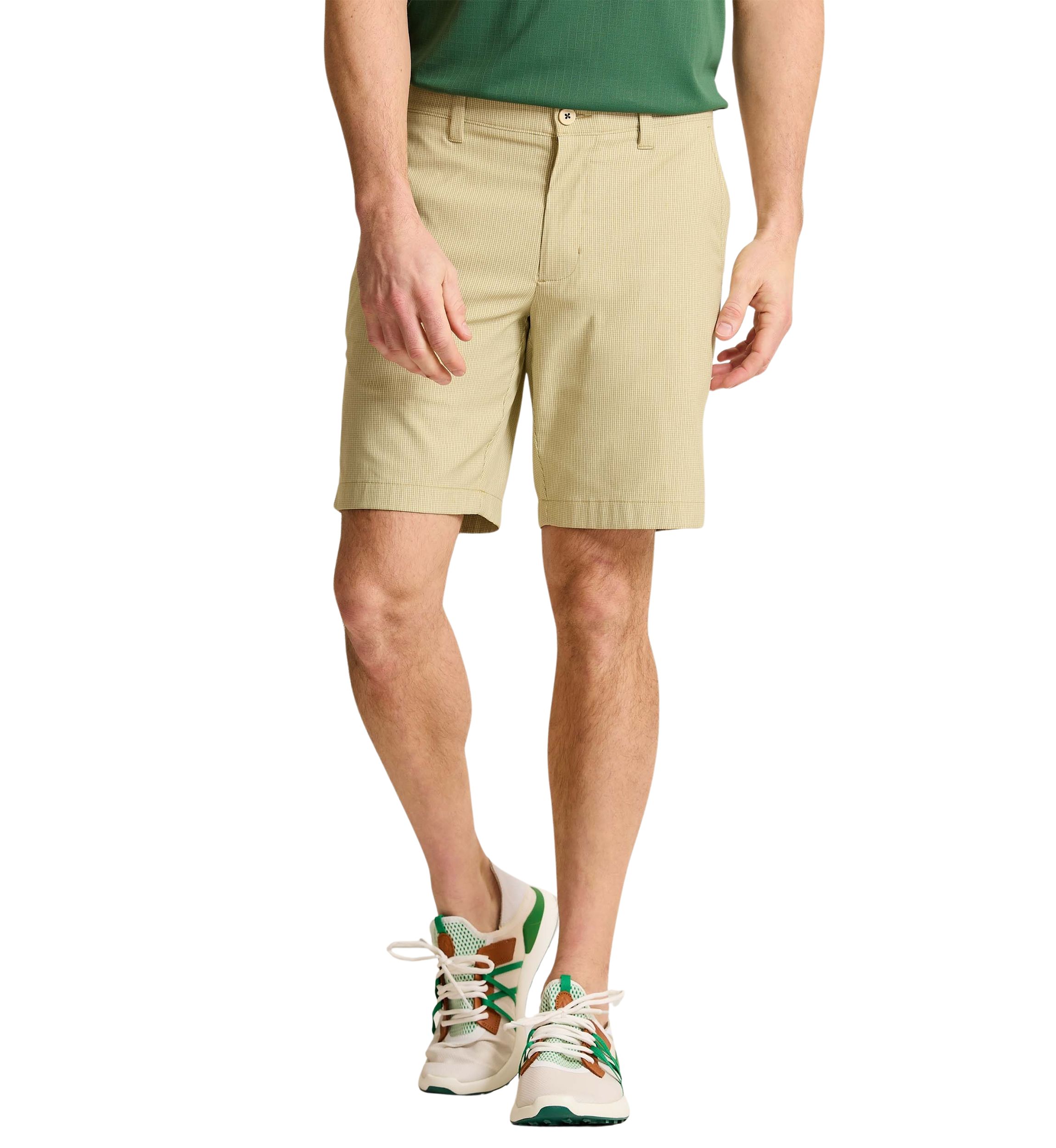 Mens Barbados Pro Vista Check Printed Shorts